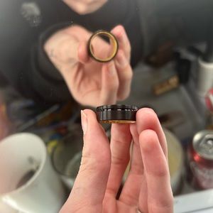 men’s wedding band.